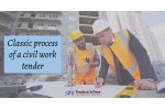 Classic process of a civil work tender